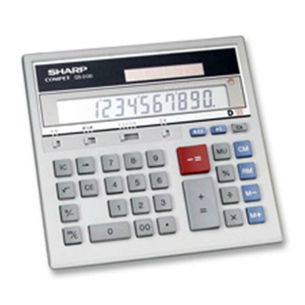 Abacus 12-Dgt Desktop Calculator- Dual Power- 7-.50in.x6-.88in.x2-.67in.- GY AB127358